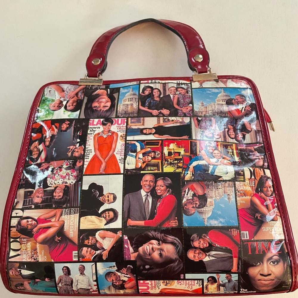 Huge barely used rare Michelle Obama purse